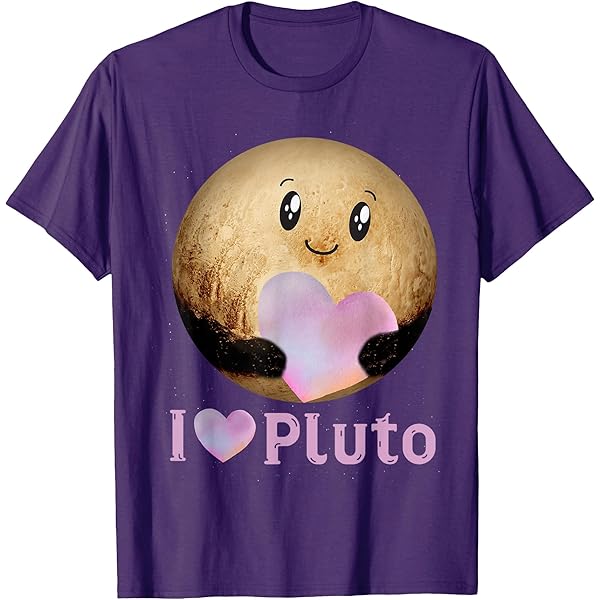 Amazon.com: I Love Pluto Heart Cute Planet Space Science Astronomy